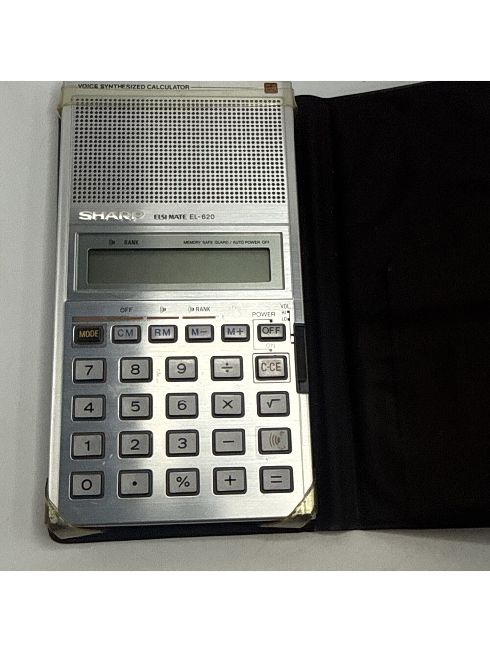 Sharp Elsi Mate EL-620 Talking Calculator 4 Blind Tested Batteries Included